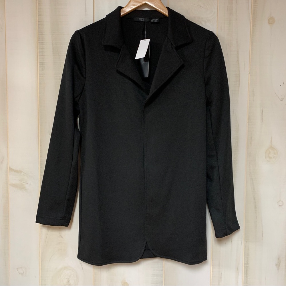 NWT RDI Nordstrom Black Open Jacket XS - Picture 1 of 5